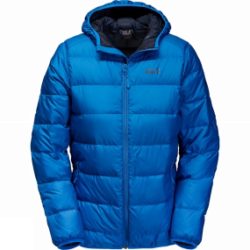 Jack Wolfskin Womens Helium Down Jacket Azure/Night Blue